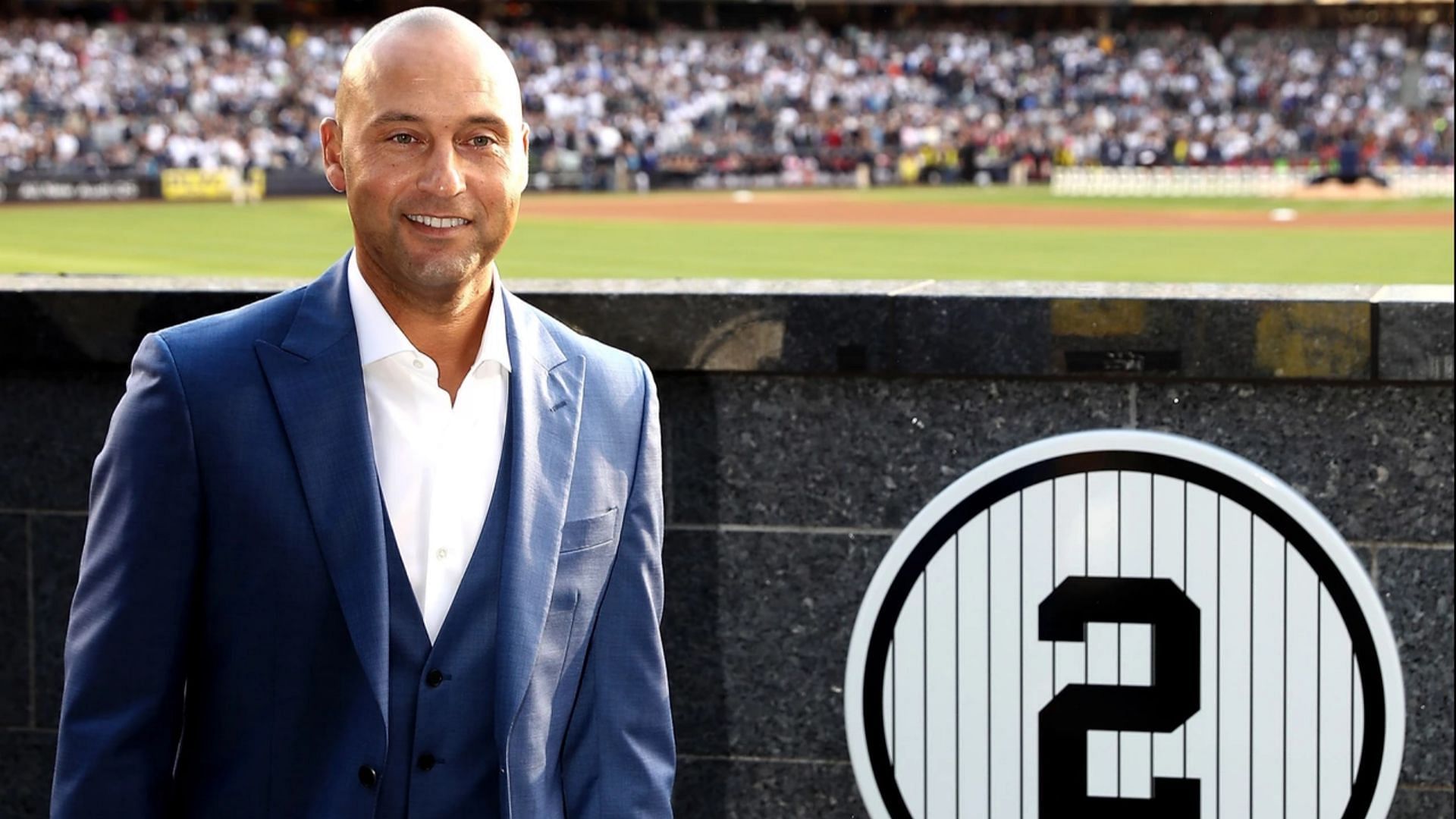 Derek Jeter shares rare glimpse of daughters Bella and Story as he