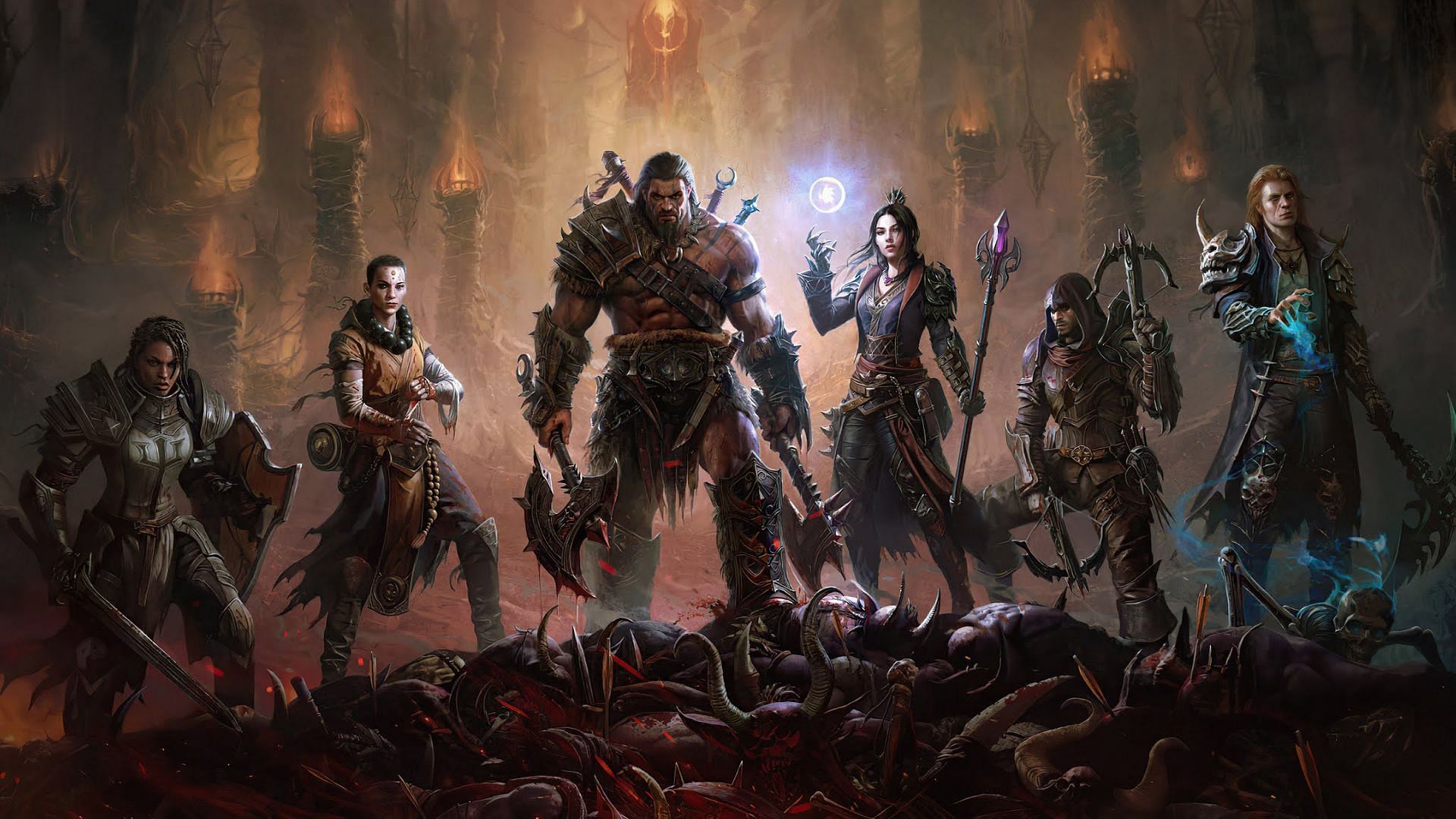 Official artwork of Diablo Immortal (Image via Blizzard Entertainment)