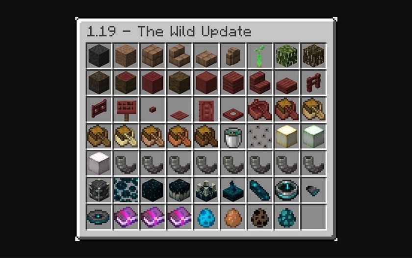 MINECRAFT 1.19 - TODAS AS NOVIDADES da ATUALIZAÇÃO - WILD UPDATE