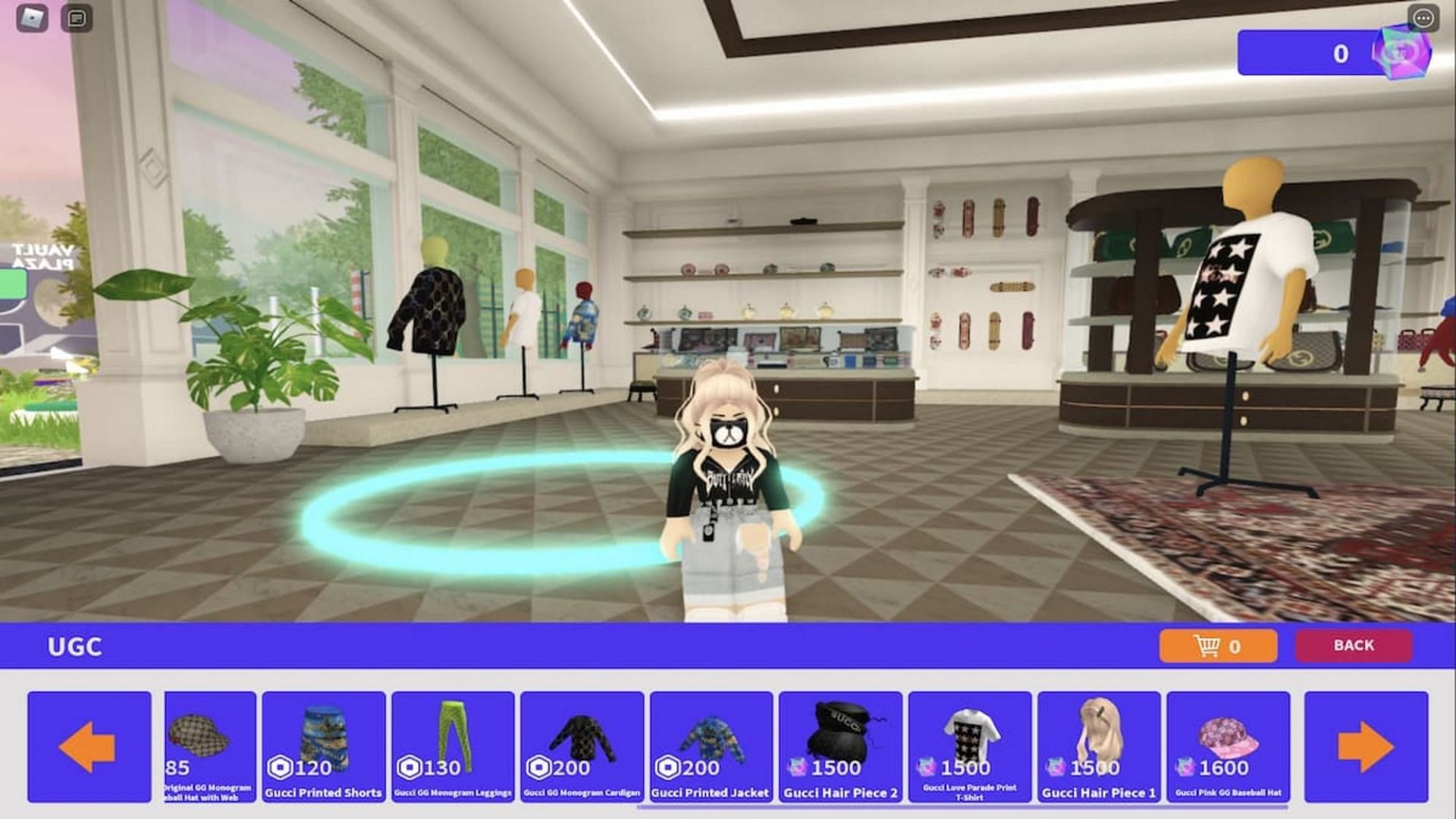 gucci store roblox