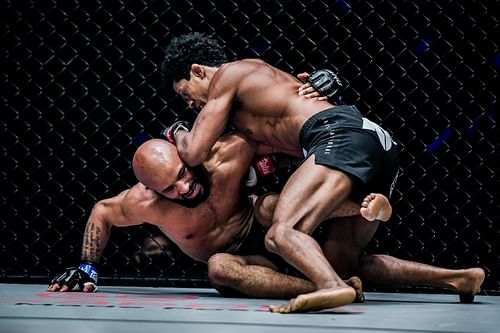 Adriano Moraes (top) faces Demetrious Johnson (bottom) at ONE on TNT 1 [Photo Credit: ONE Championship]