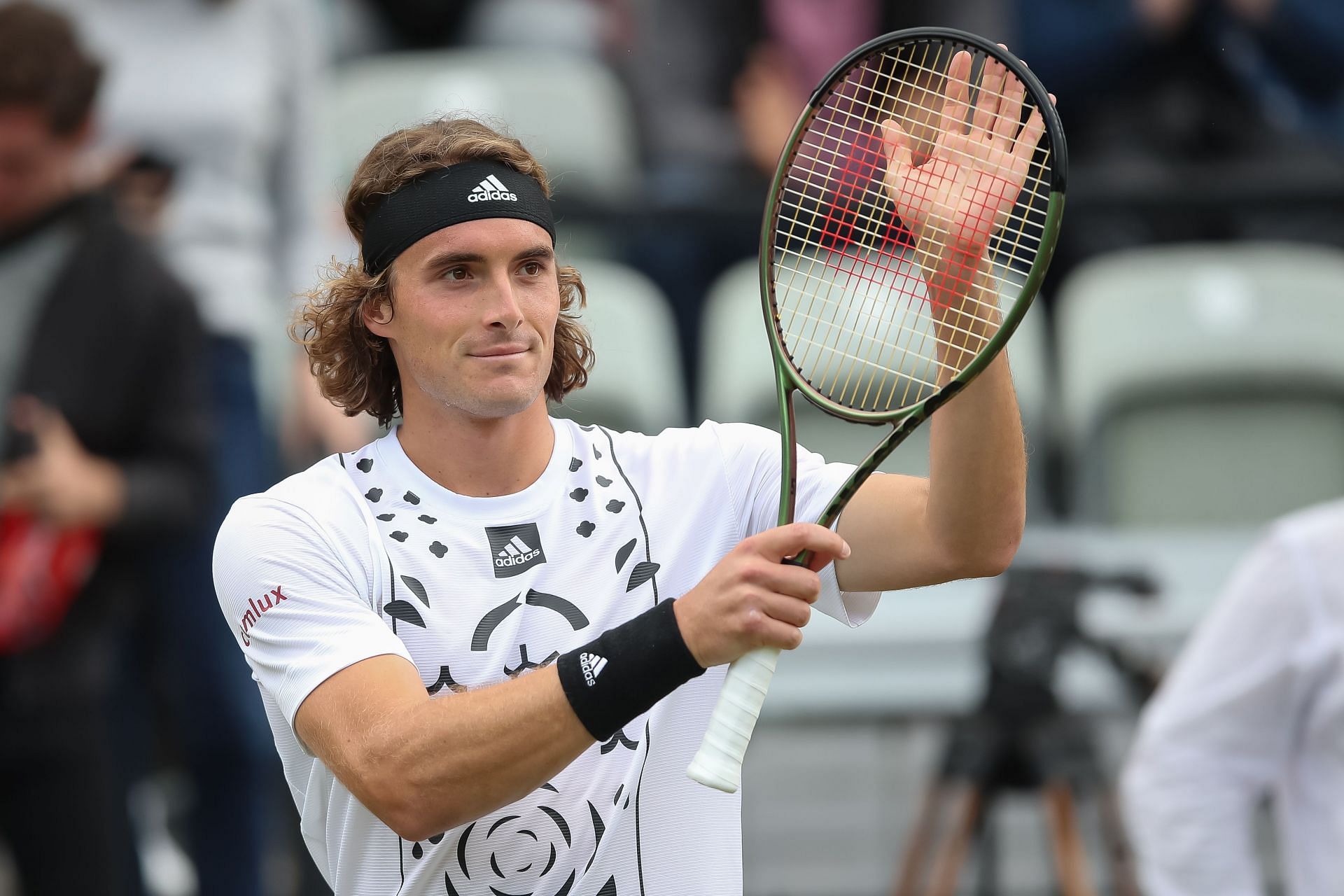 Stefanos Tsitsipas at the 2022 Boss Open.