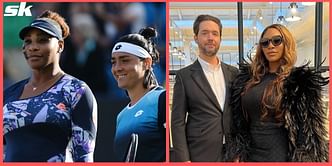 "Let's go Mama"- Alexis Ohanian cheers Serena Williams on during her comeback match in Eastbourne