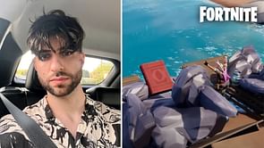 Fortnite star SypherPK gets a secret memento on the Chapter 3 Season 3 island