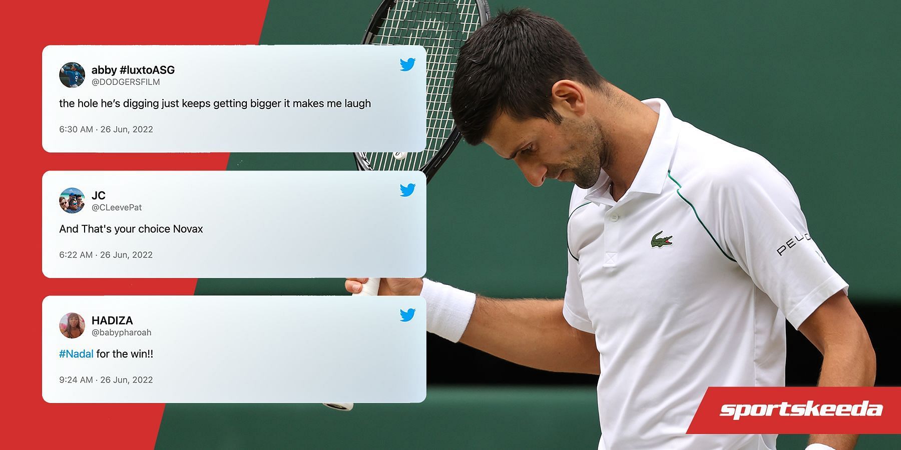Fans react to Novak Djokovic potentially missing the US Open