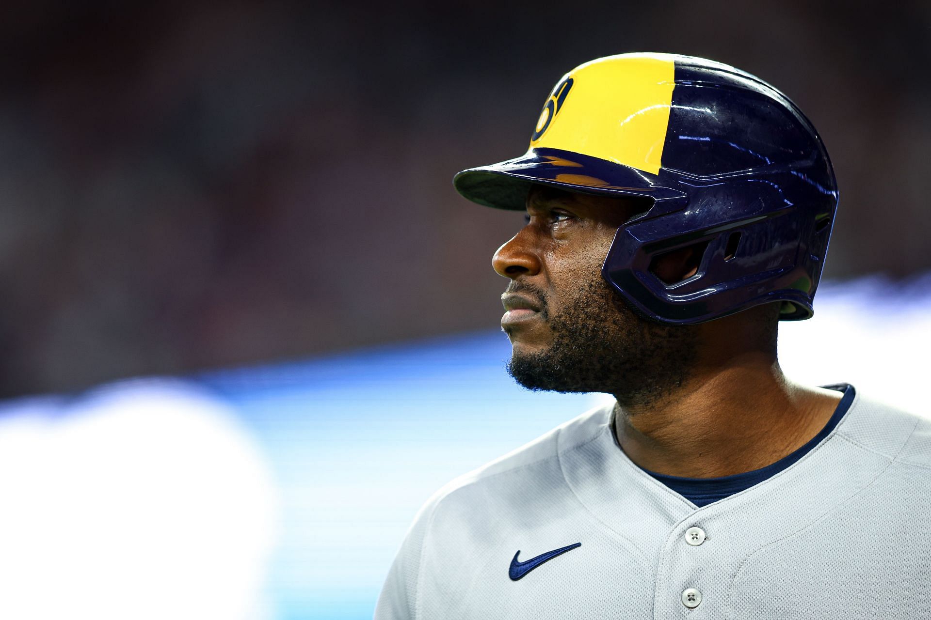 Milwaukee Brewers outfielder Lorenzo Cain is probably going to be sore tonight