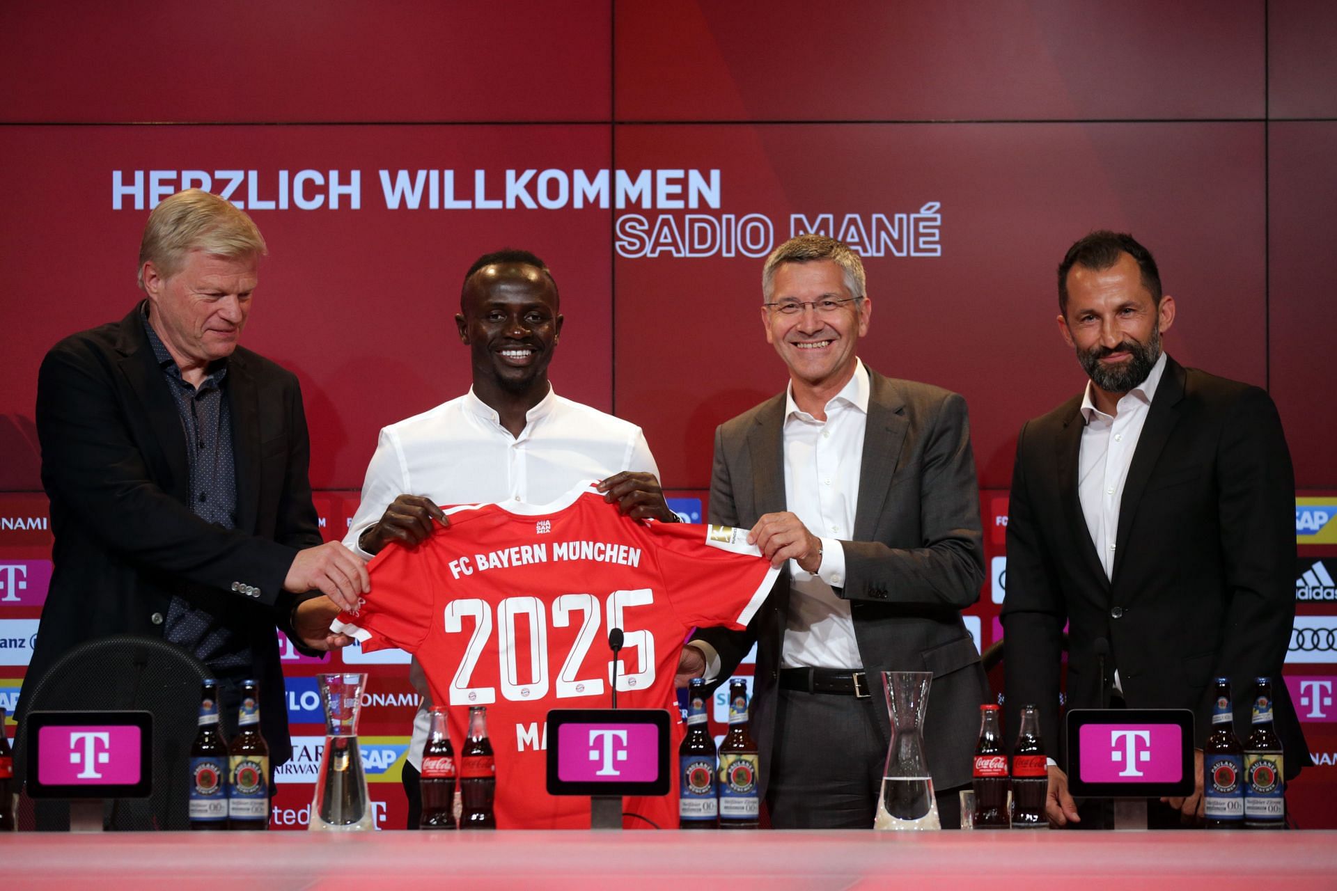 FC Bayern Munich Unveils New Signing Sadio Mane