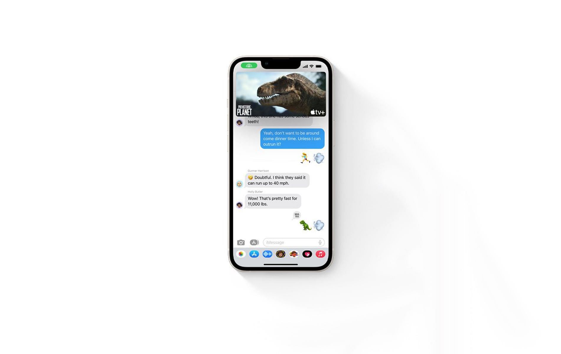 Messaging is now better than ever (Image via Apple)