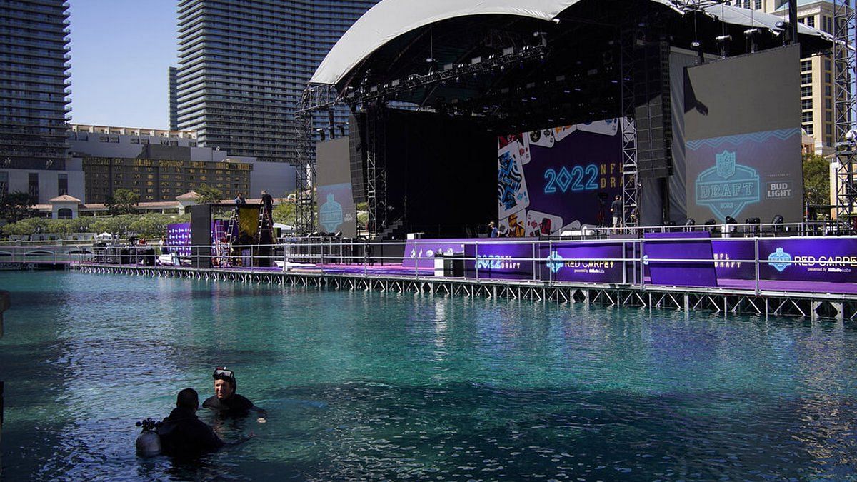 2022 NFL Draft in Las Vegas. Source: Fox5Vegas