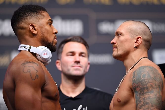 "I think Anthony Joshua stops Oleksandr Usyk inside nine rounds" - Eddie Hearn confident ahead of heavyweight rematch