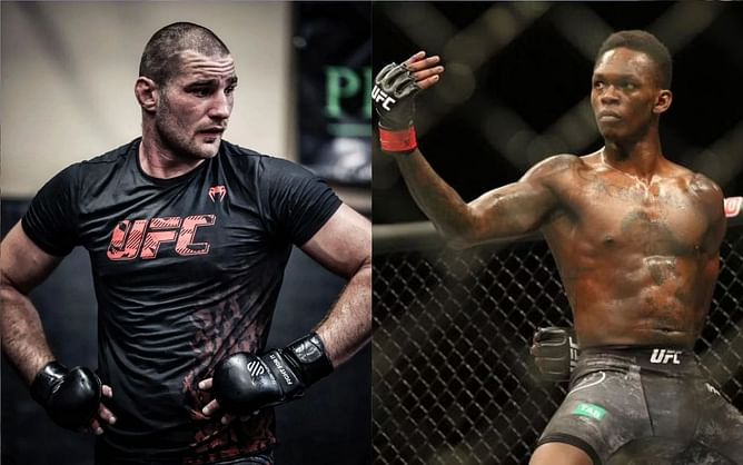 Israel Adesanya hilariously responds to Sean Strickland claiming the middleweight champion "je*ks off to cartoons"