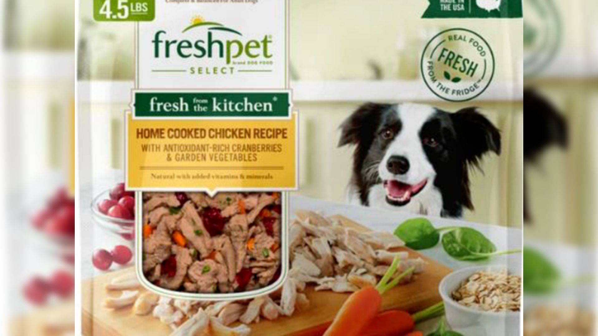 Freshpet dog food recalled amid salmonella fears (Image via FDA)