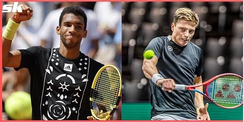 Felix Auger-Aliassime will take on Tim Van Rijthoven in the semifinals of the Rosmalen championships