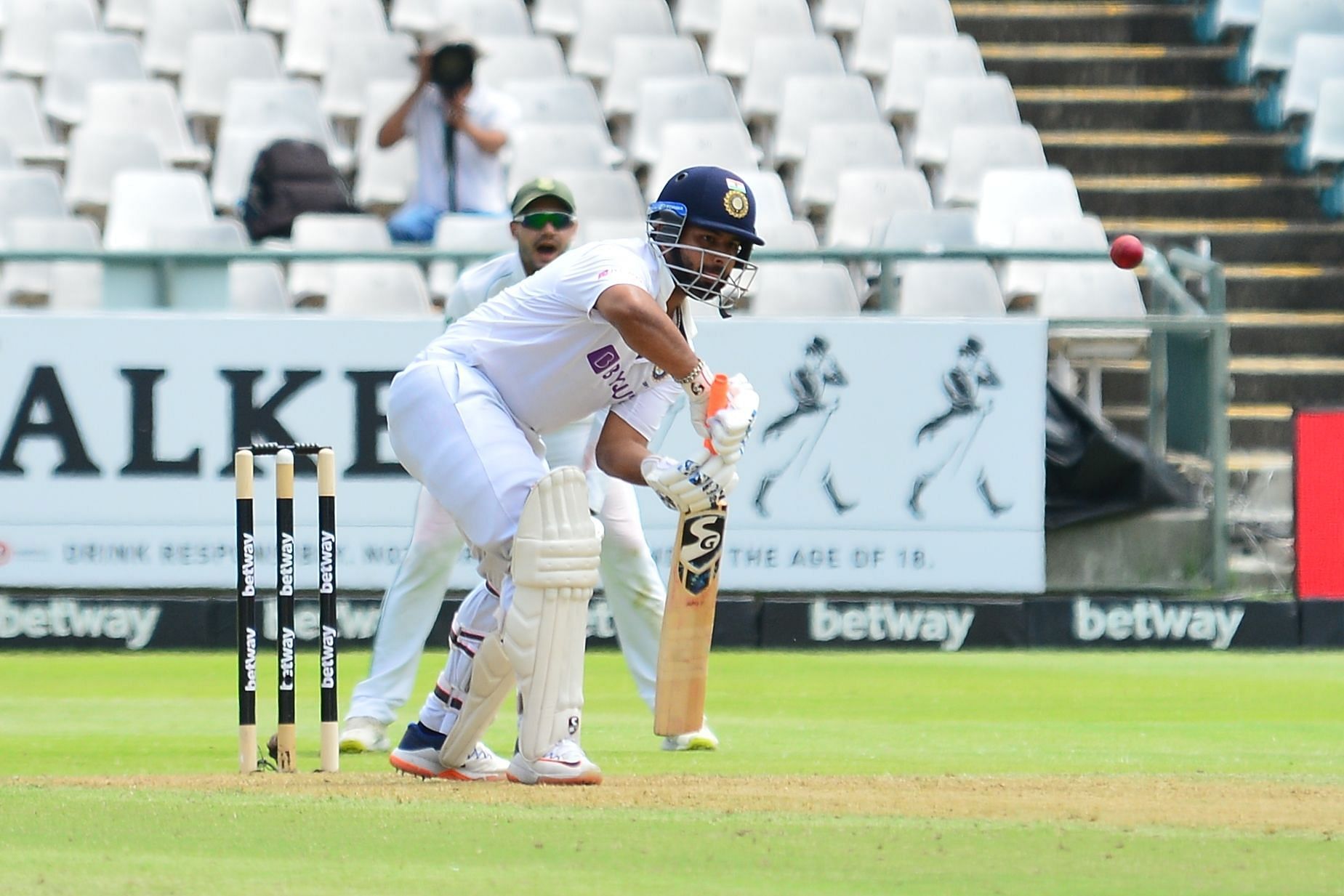 Rishabh Pant batting during the Test series in South Africa. Pic: Getty Images