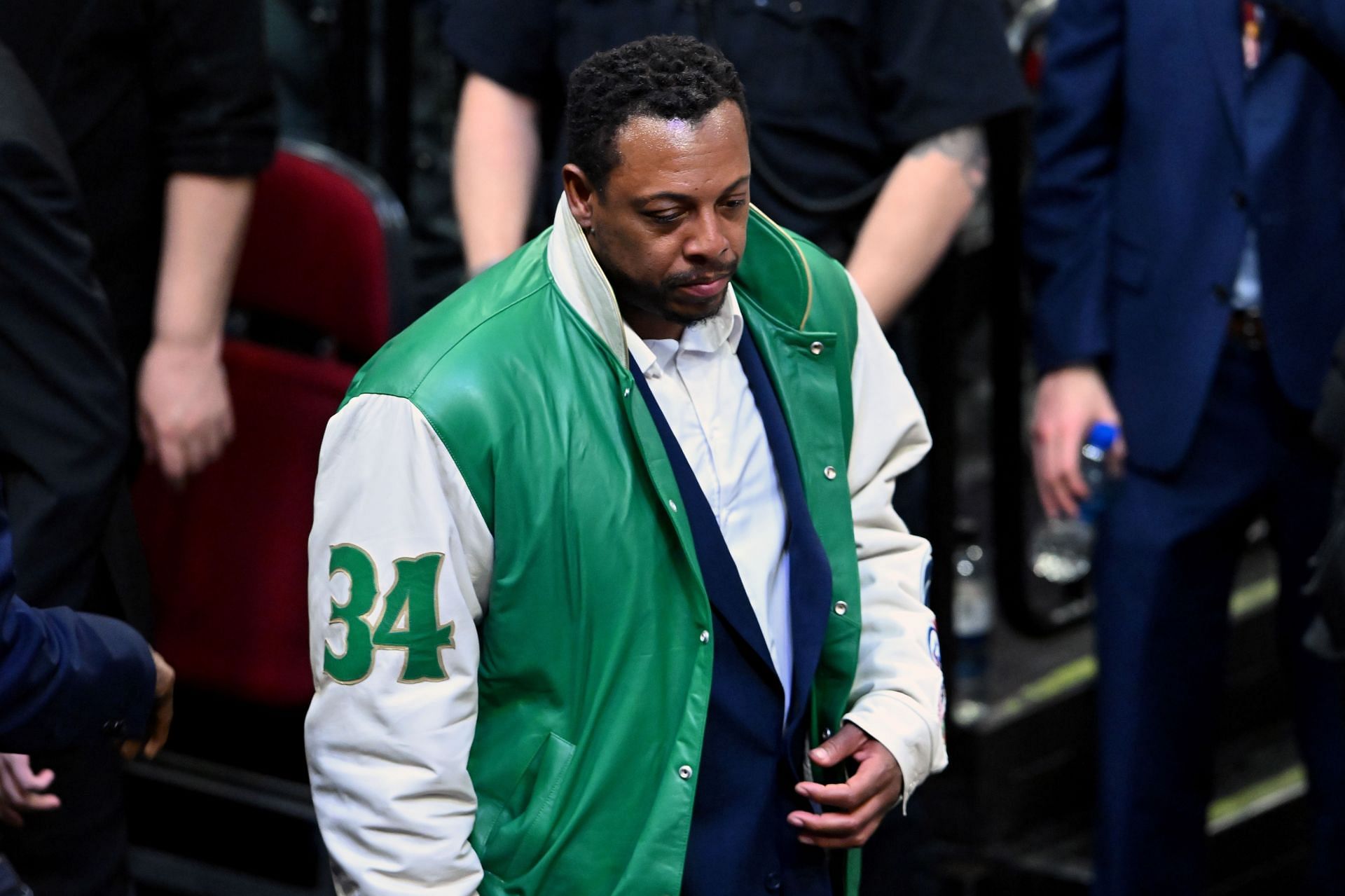 Paul Pierce attends the 2022 NBA All-Star Game
