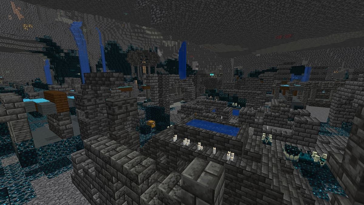 Ancient Cities are very rare in Minecraft (Image via Mojang)
