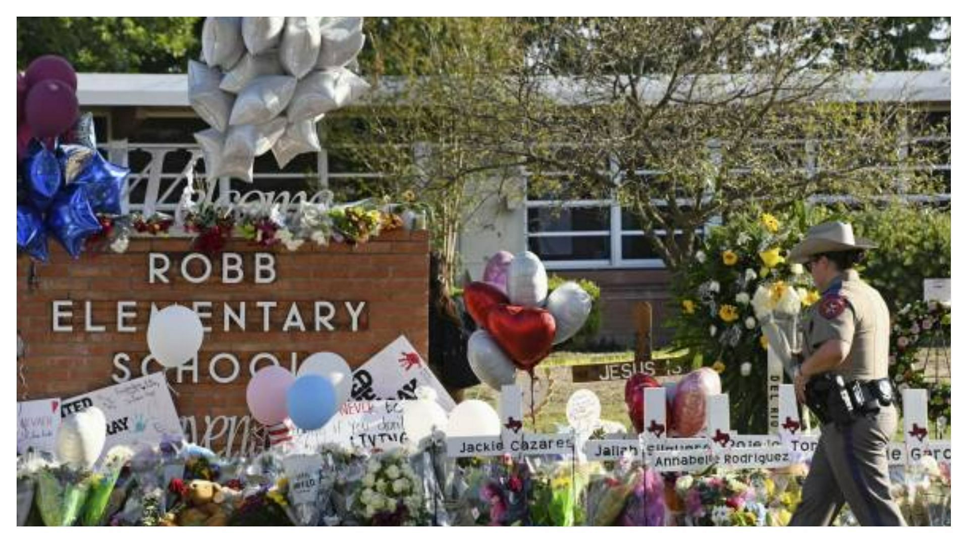 Uvalde school to be demolished, announces mayor McLaughlin (Image via Getty Images)