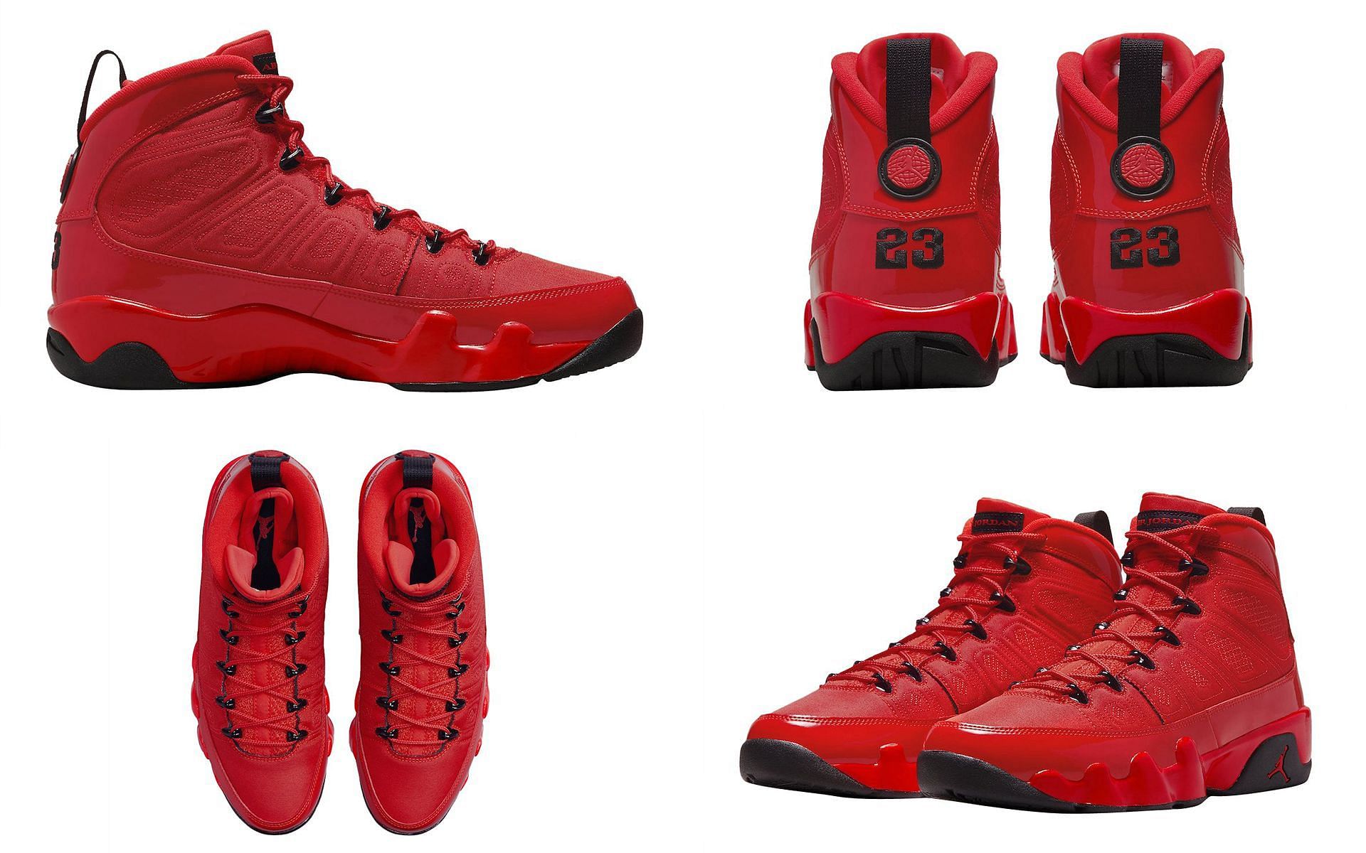 Take a closer look at the Chile Red colorway (Image via Sportskeeda)