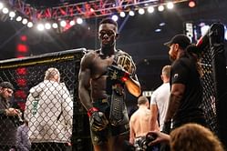 The last thing I need is 75 motherf****** in the ring - Israel Adesanya disapproves of cameras being put in boxers' faces after fights