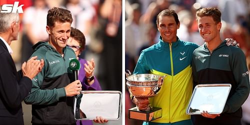 Rafael Nadal beat Casper Ruud 6-3, 6-3, 6-0 at the 2022 French Open final.