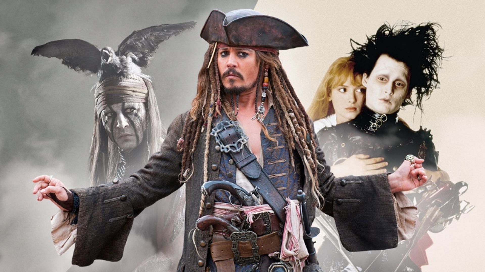 The many faces of Johnny Depp (Image via Screenrant)