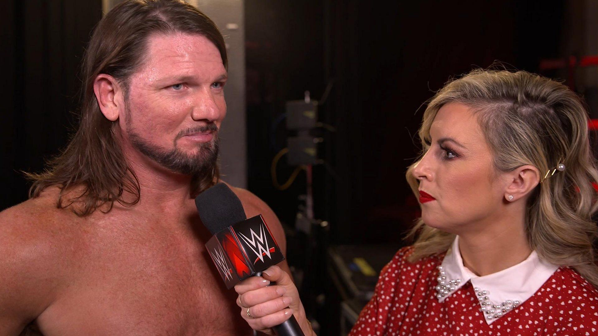 RAW's AJ Styles.