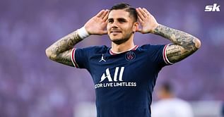 "Doesn't seem as clear to me as you say with that written bulls**t" - Mauro Icardi hits out at Journalist for claims over PSG future