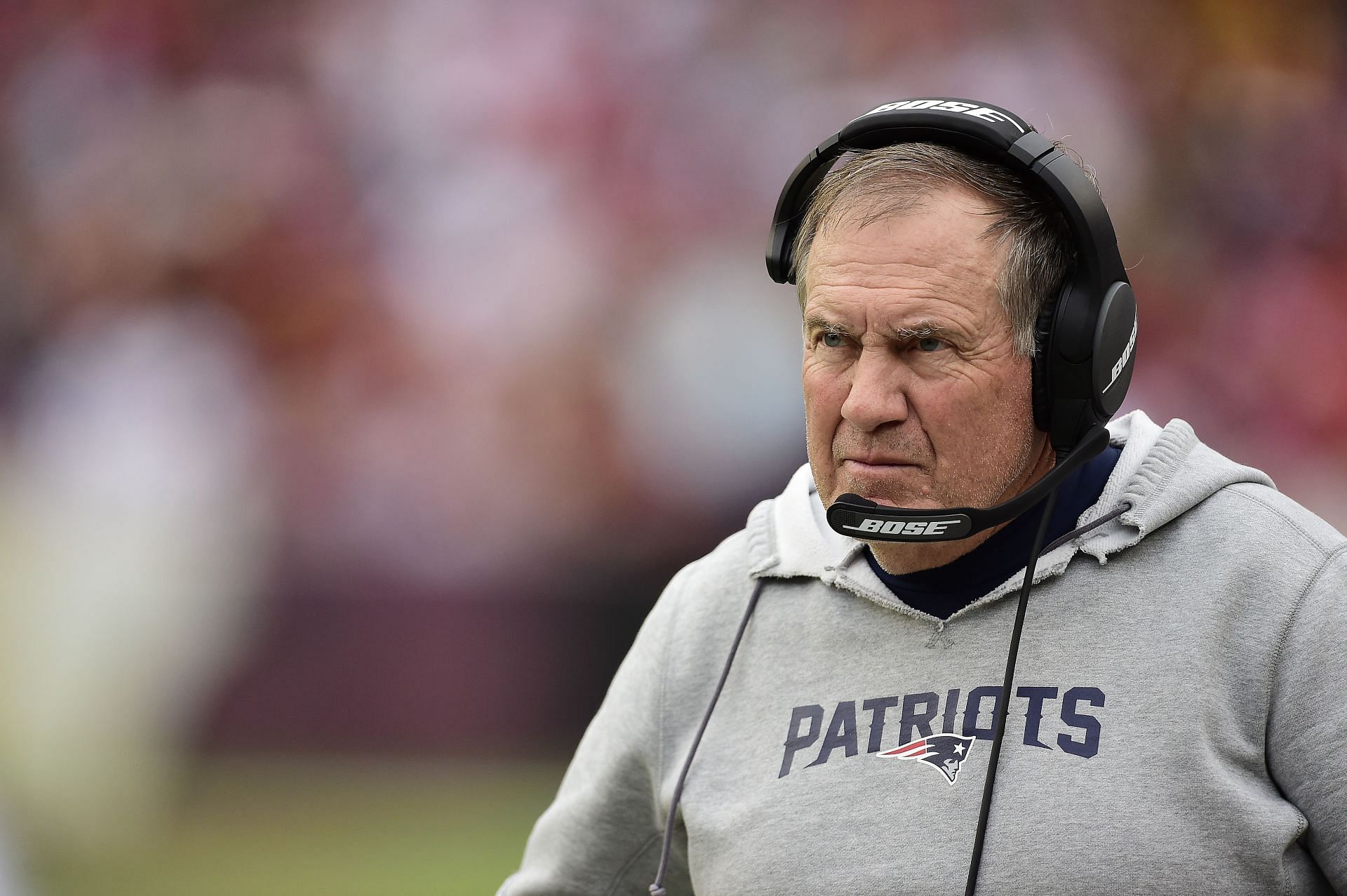 New England Patriots head coach Bill Belichick