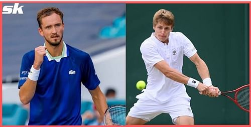 Daniil Medvedev will take on Ilya Ivashka in the second round of the Halle Open