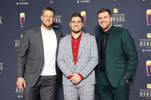 JJ Watt, Derek Watt, and TJ Watt