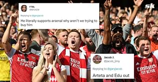 “He literally supports Arsenal why aren’t we trying”, “Arteta and Edu out” – Gunners’ fans in ‘tears’ as club set to miss out on transfer target