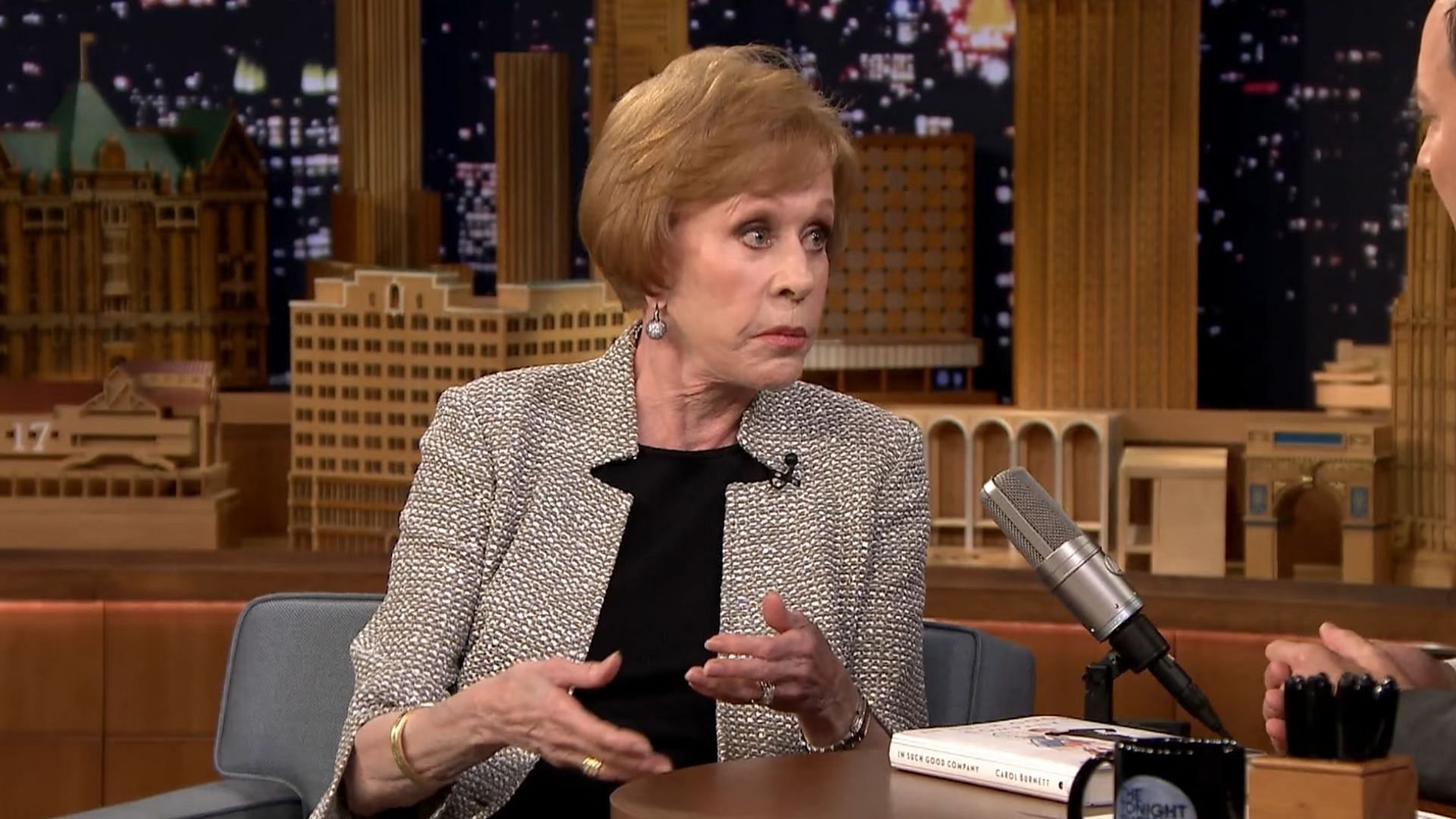 Carol Burnett&#039;s guest role on the show is named Marion (Image via The Tonight Show Starring Jimmy Fallon) 