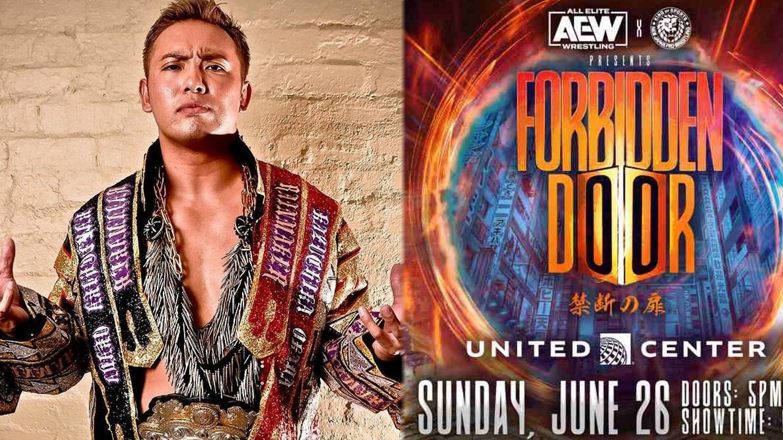 Will Okada end up taking on this AEW star outside of Forbidden Door?