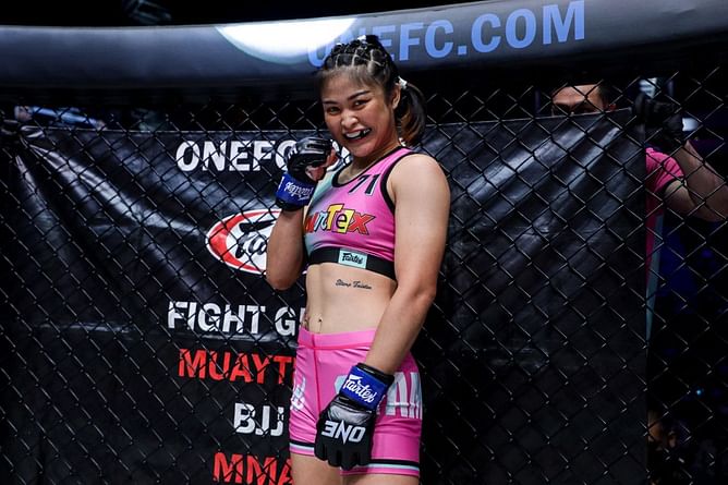 "So messed up" - Fans laugh at Stamp Fairtex water spit prank
