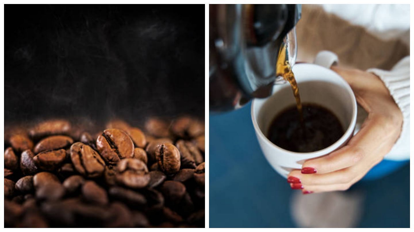 Coffee in healthy amounts can have various health benefits (Image via fotograzia and juanma hache/Getty Images)