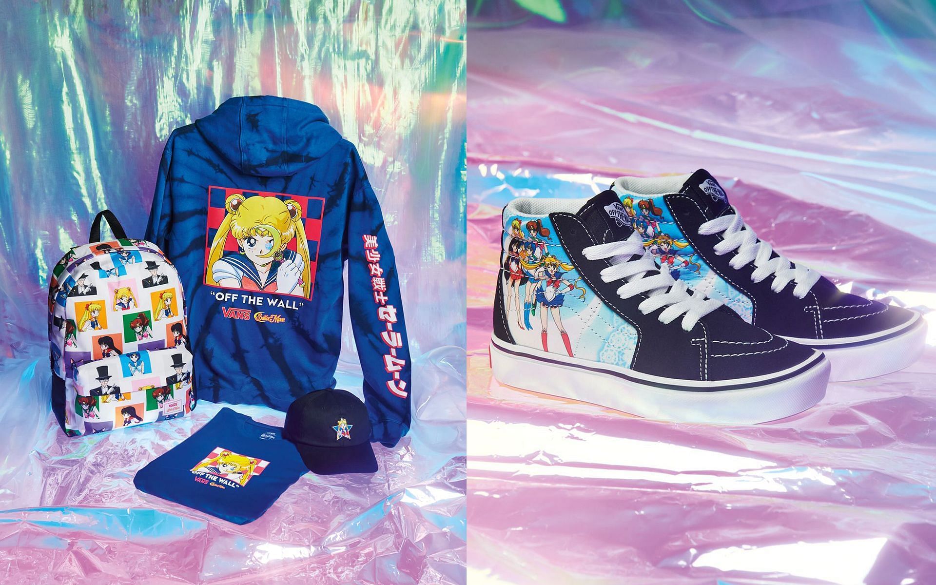 The collab&#039;s whimsical collection (Image via Vans)