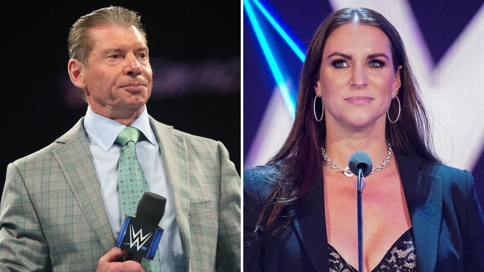 The Chairman of the Board, Vince McMahon, and Stephanie McMahon