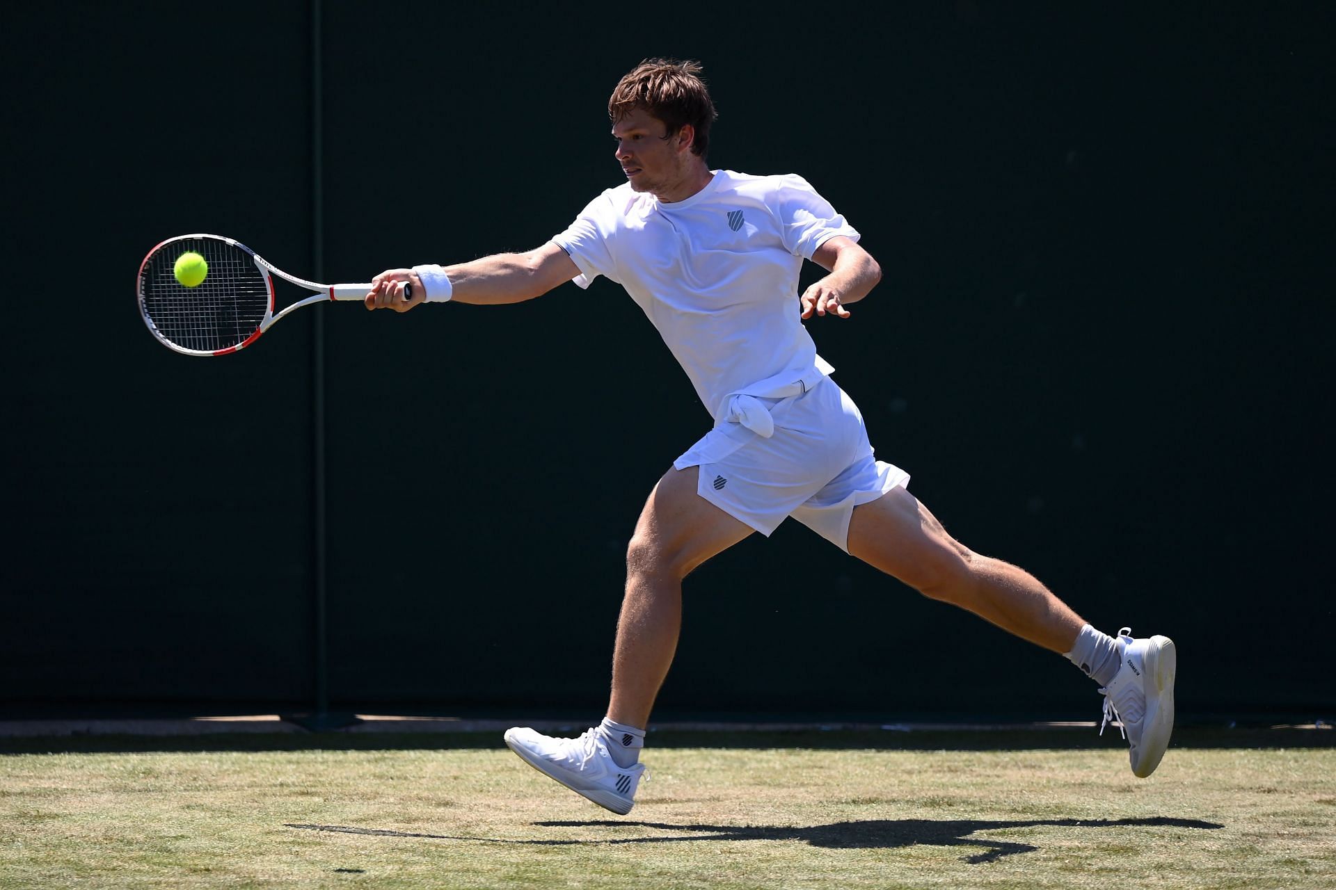 Stefan Kozlov at the 2022 Wimbledon qualifiers