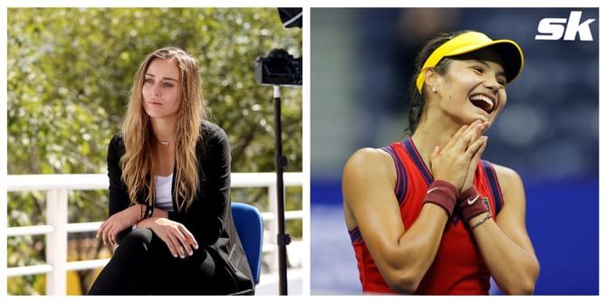 "She needs time and experience on tour, people have to stop putting pressure on her" - Paula Badosa on Emma Raducanu