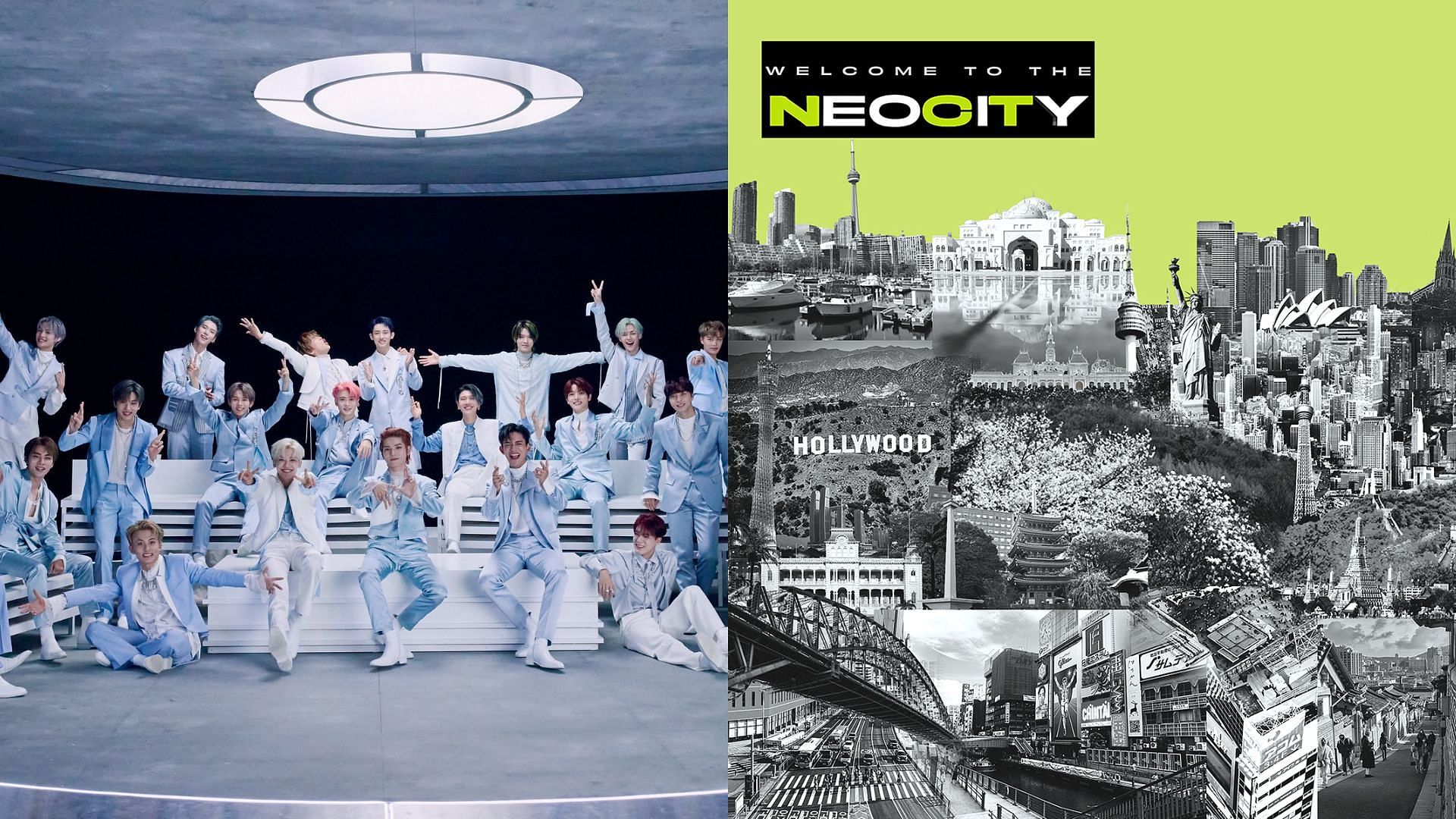 SM Entertainment has launched its newest initiative, NCT Neo CiTy (Images via NCTsmtown and SMTOWNGLOBAL/Twitter)