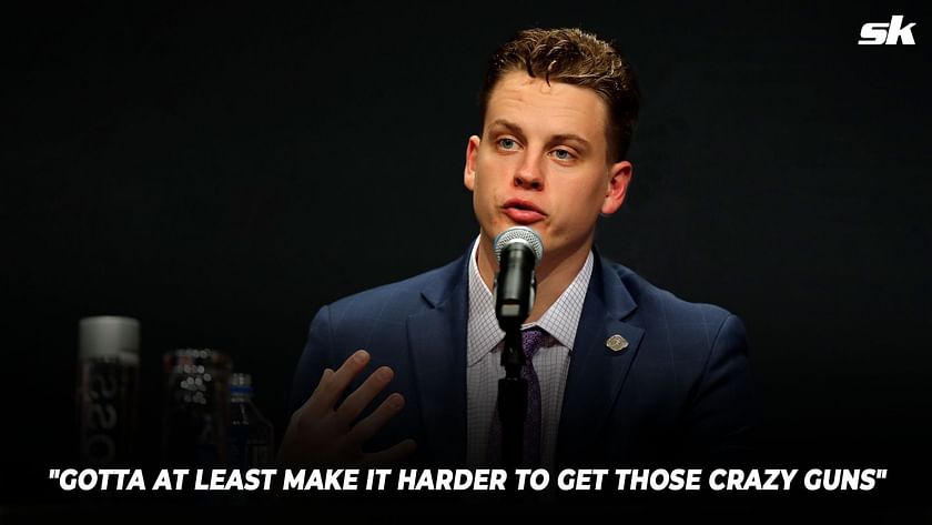 Joe Burrow on gun reform: There should be a 'rigorous process' to