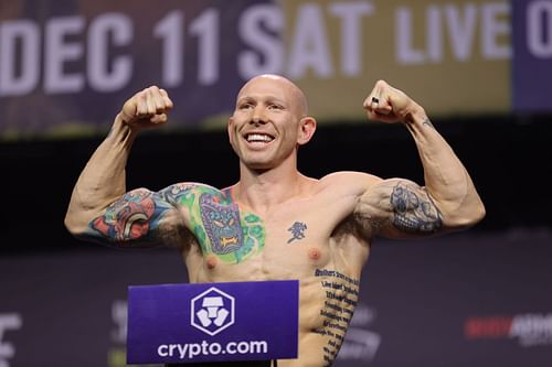 Emmett at the UFC 269 Weigh-in