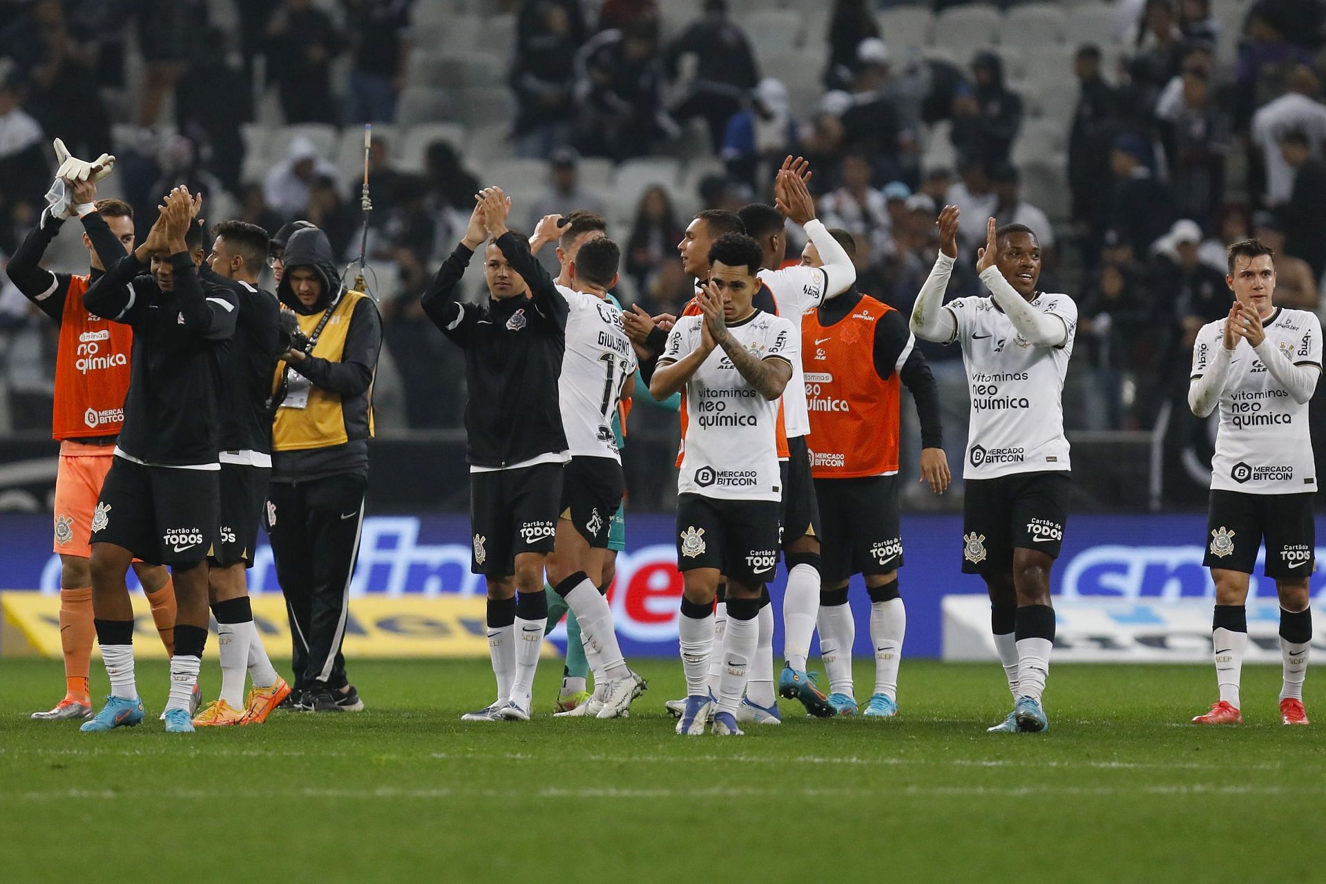 Corinthians and Santos square off in their Brazilian Serie A fixture on Saturday night