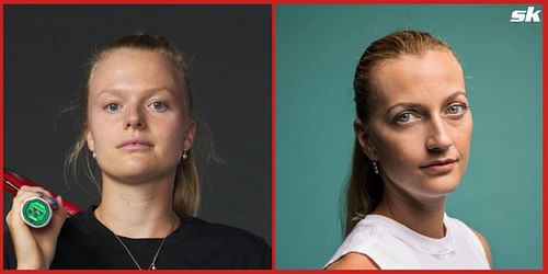 Petra Kvitova will take on Harriet Dart in the Eastbourne quarterfinals.