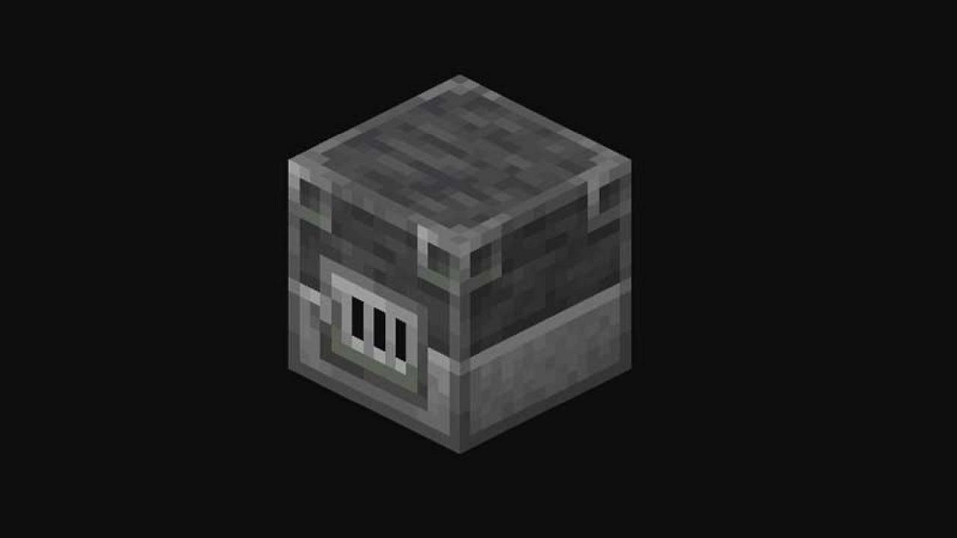 An inactive blast furnace in Minecraft (Image via Mojang)