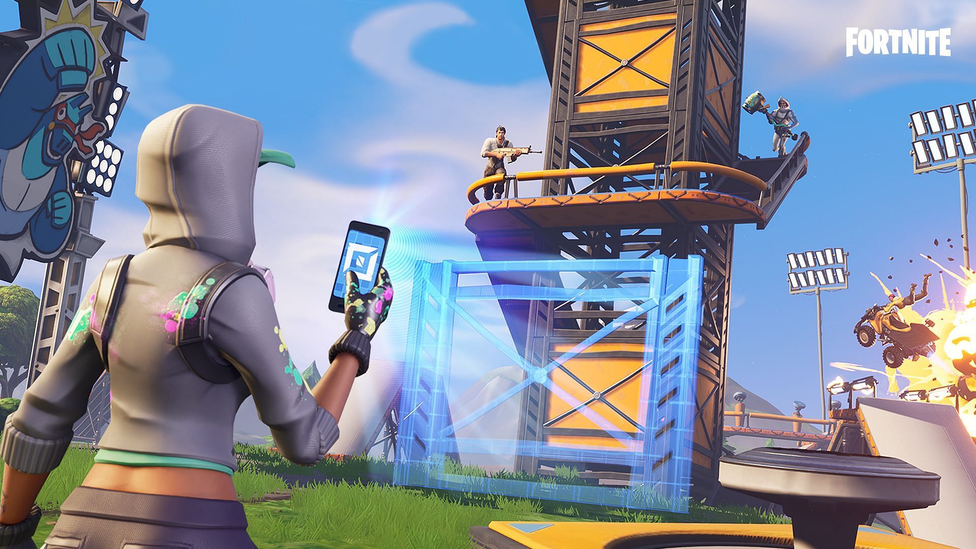 The Fortnite Creative mode can give players an added XP boost, thereby easing the grind (Image via Epic Games)