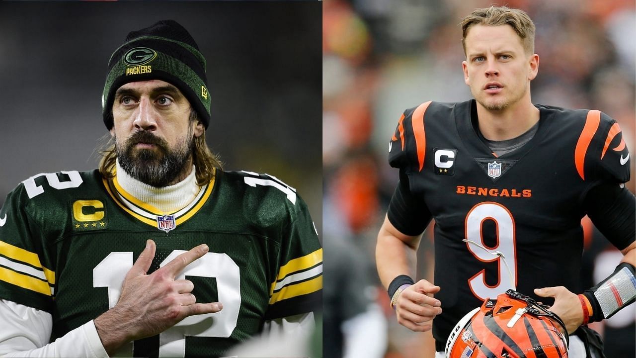 Aaron Rodgers and Joe Burrow Mandatory Credit: The SportsRush