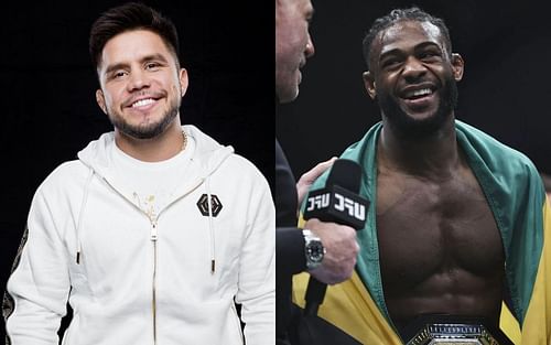 Henry Cejudo (left) and Aljamain Sterling (right) [Photo credit: @henry_cejudo on Instagram]