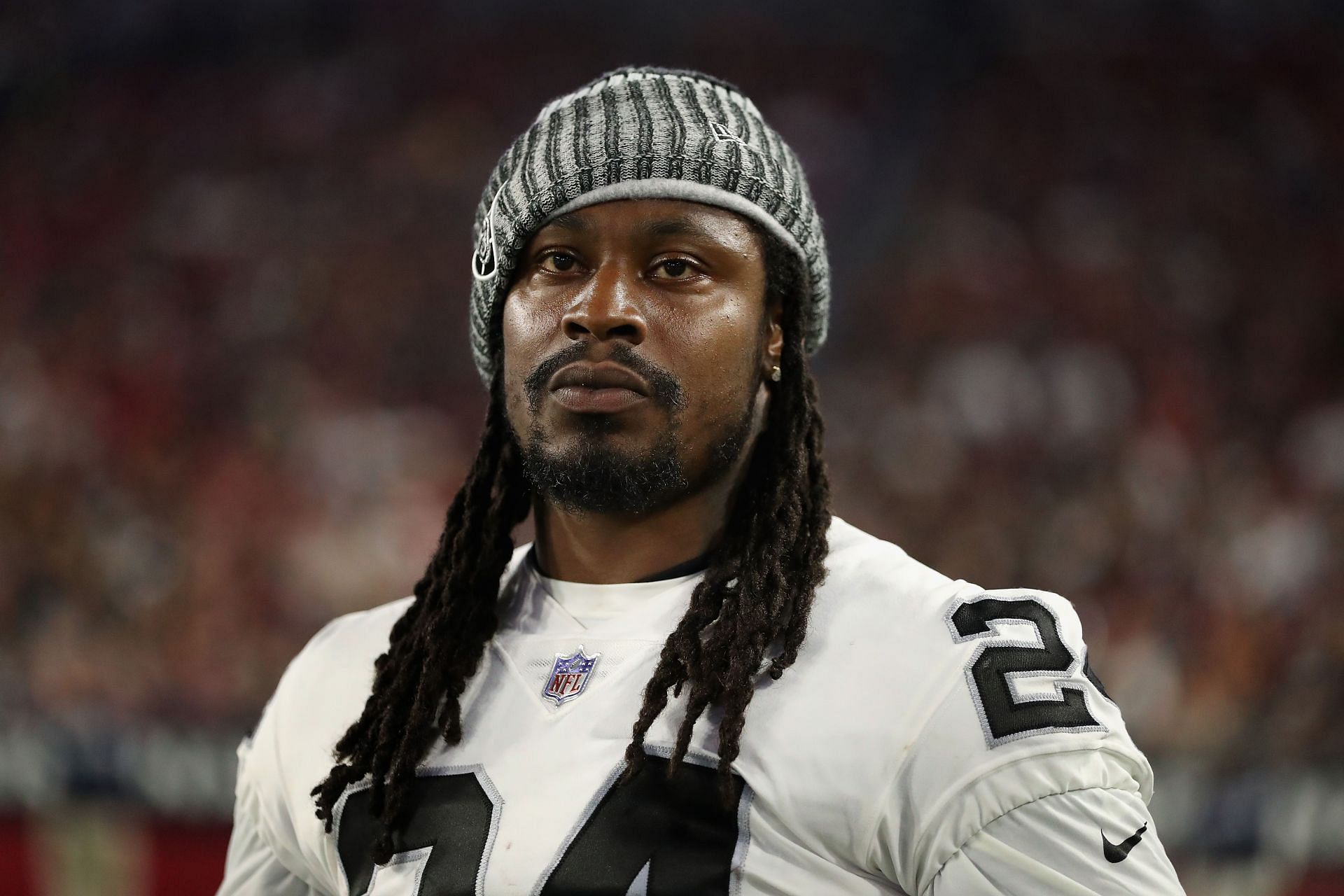 Oakland Raiders running back Marshawn Lynch