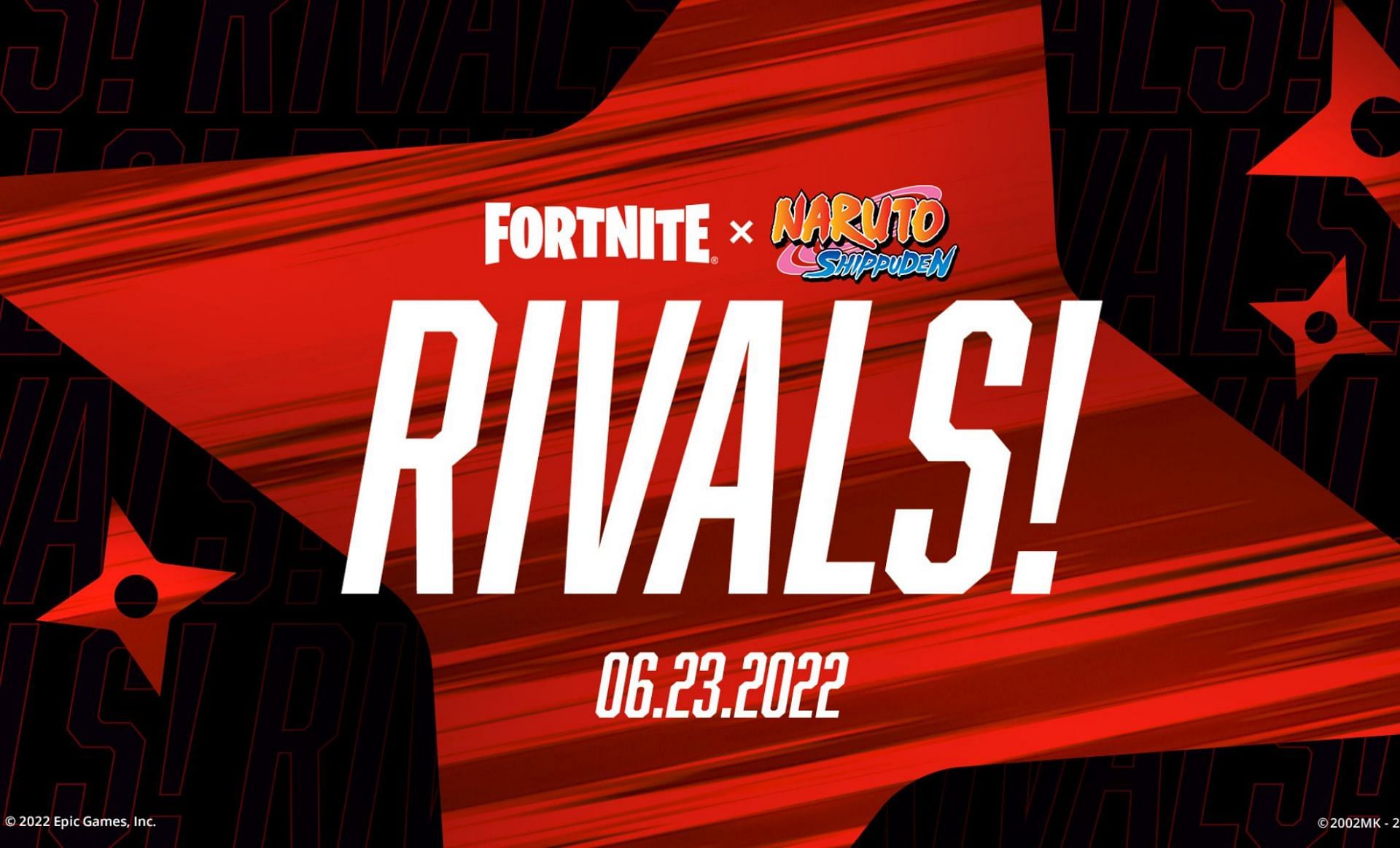 Fortnite x Naruto Rivals (Image via FortniteGame on Twitter)